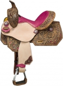 Silver Royal Azalea Youth Saddle