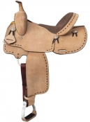 Silver Royal Youth/Mini Brushy Creek Barrel Saddle - 10 Inch