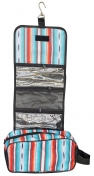 Showman Nylon Serape Print Hanging Roll-Up Accessory Bag