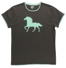 Lazy One Mint Horse Women's Regular Fit Pajama Tee