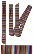 Rugged Ride Tie Strap and Off Billet Set - Serape