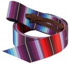 Mustang Print Nylon Tie Strap with Holes