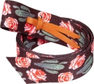 Mustang Cactus Rose Print Nylon Tie Strap with Holes
