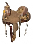Youth Pleasure Saddle With Barbwire Tool - 12, 13 Inch