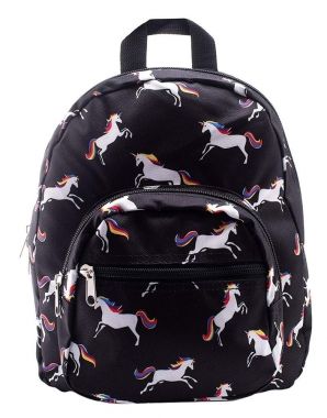 unicorn print backpack