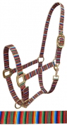 Rugged Ride Printed Nylon Halter - Serape